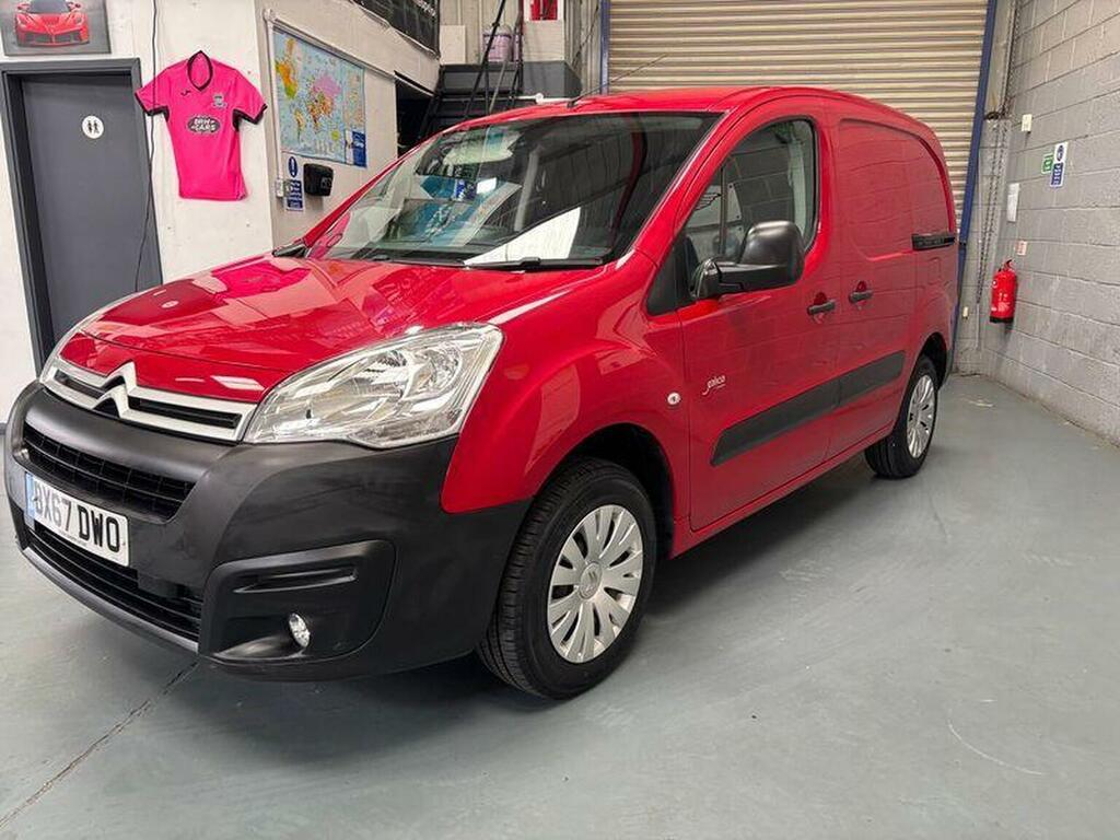 Citroen e-Berlingo Panel Van E 635 LX Cvt Fwd L1 H1 201767 Red #3