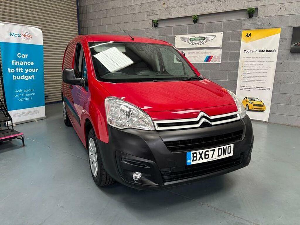 Citroen e-Berlingo Panel Van E 635 LX Cvt Fwd L1 H1 201767 Red