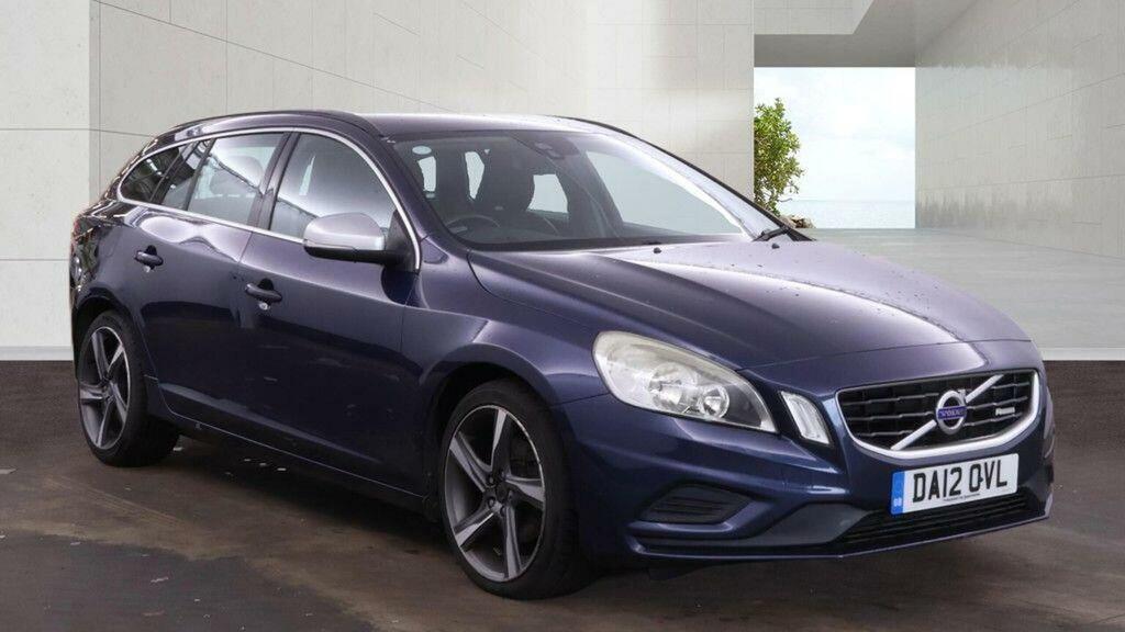 Volvo V60 Estate 1.6D Drive R-design Euro 5 Ss 2012 Blue