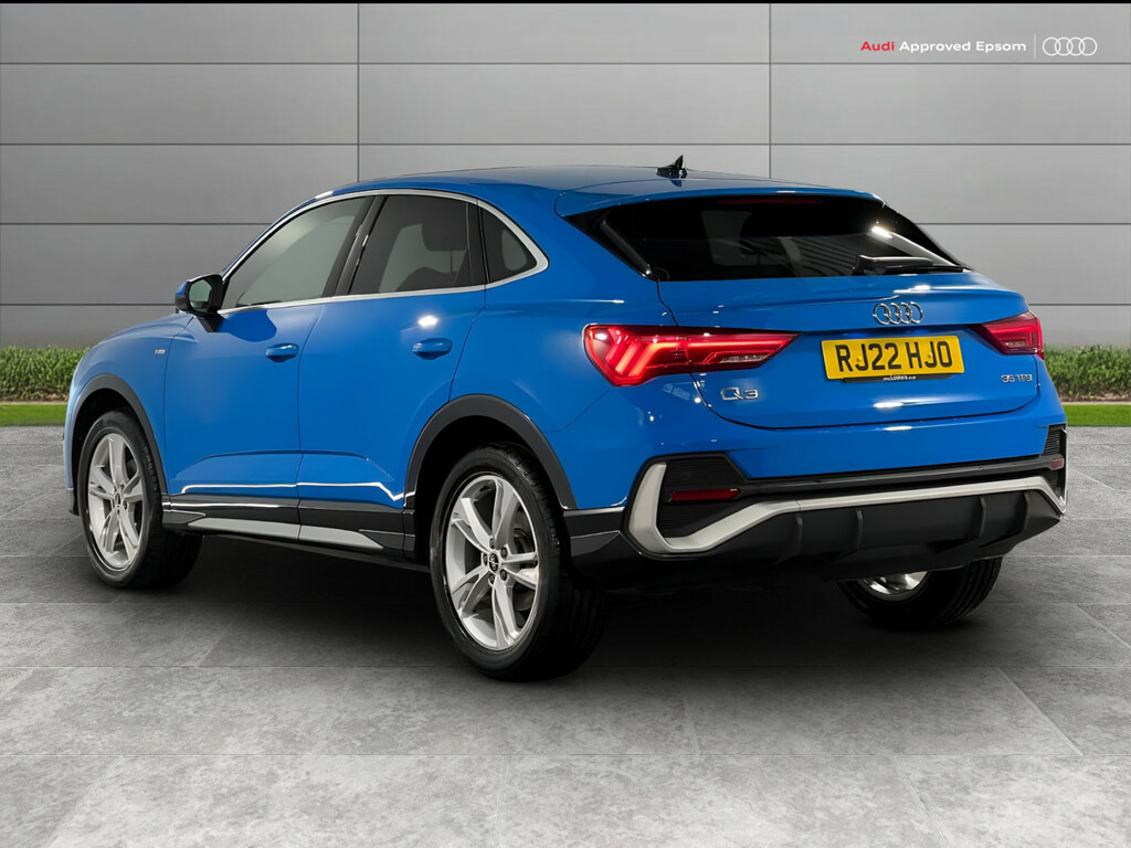 Audi Q3 35 Tfsi S Line RJ22HJO Blue #3