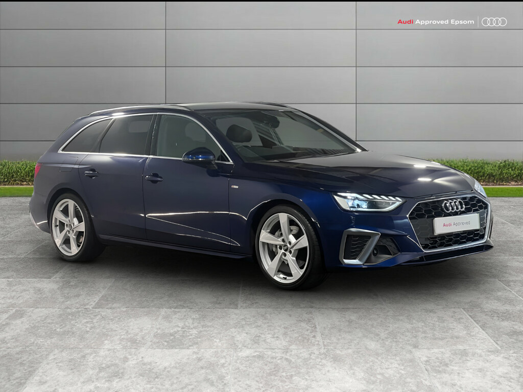 Audi A4 40 Tfsi 204 S Line S Tronic Blue