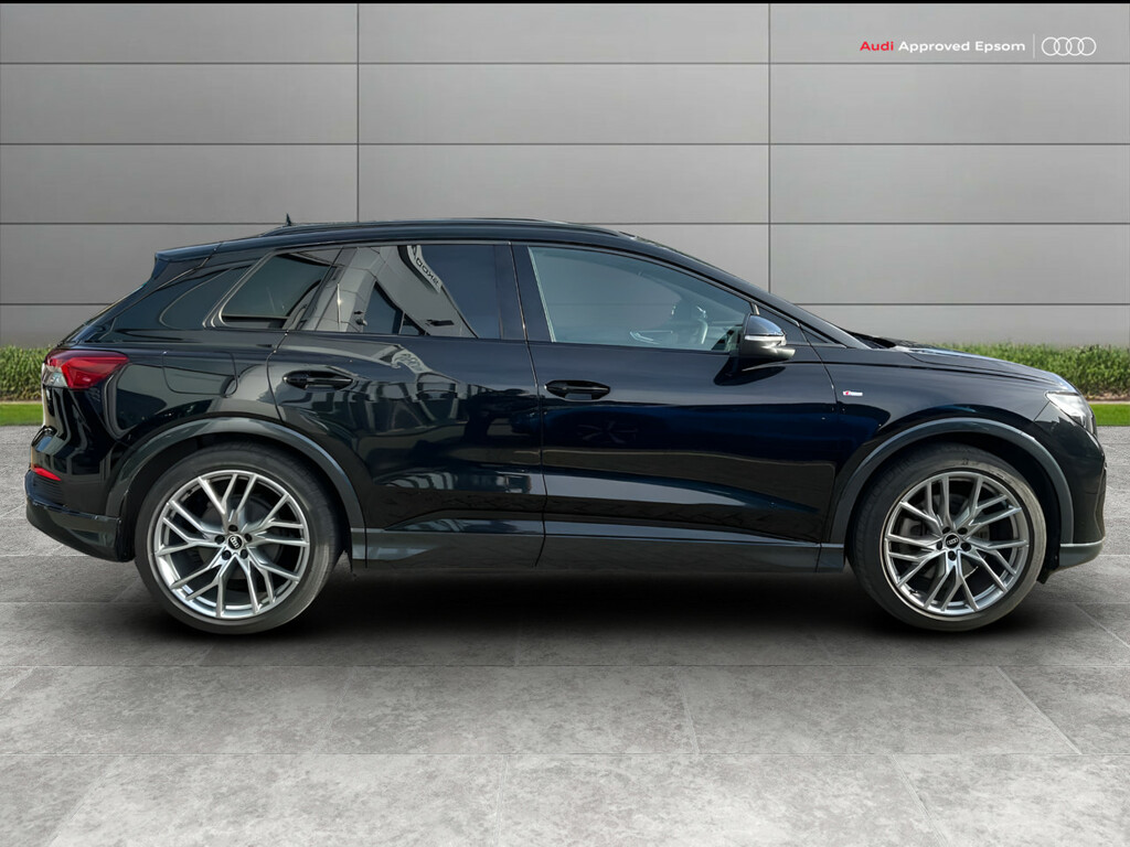 Audi Q4 E Tron 220Kw 50 Quattro 82.77Kwh Vorsprung AV71NDK Black #4