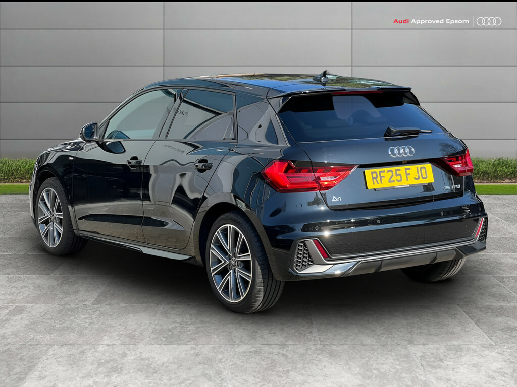 Audi A1 25 Tfsi S Line RF25FJO Black #3
