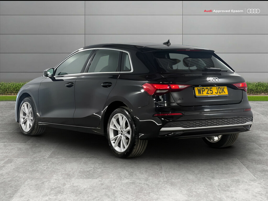 Audi A3 30 Tfsi Sport S Tronic WP25JDK Black #3