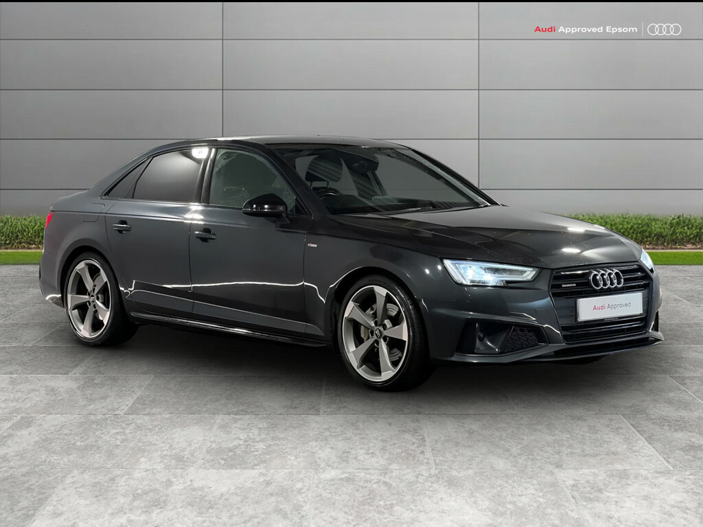 Audi A4 40 Tdi Quattro Black Edition S Tronic Grey