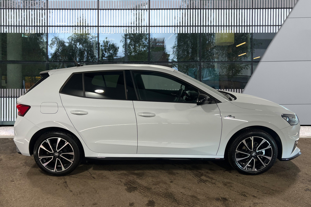 Skoda Fabia 1.0 Tsi 116 Monte Carlo Edition Dsg KW25EGD White #5