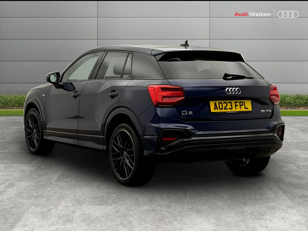 Audi Q2 Black Edition 35 Tfsi 150 Ps S Tronic AO23FPL Blue #3