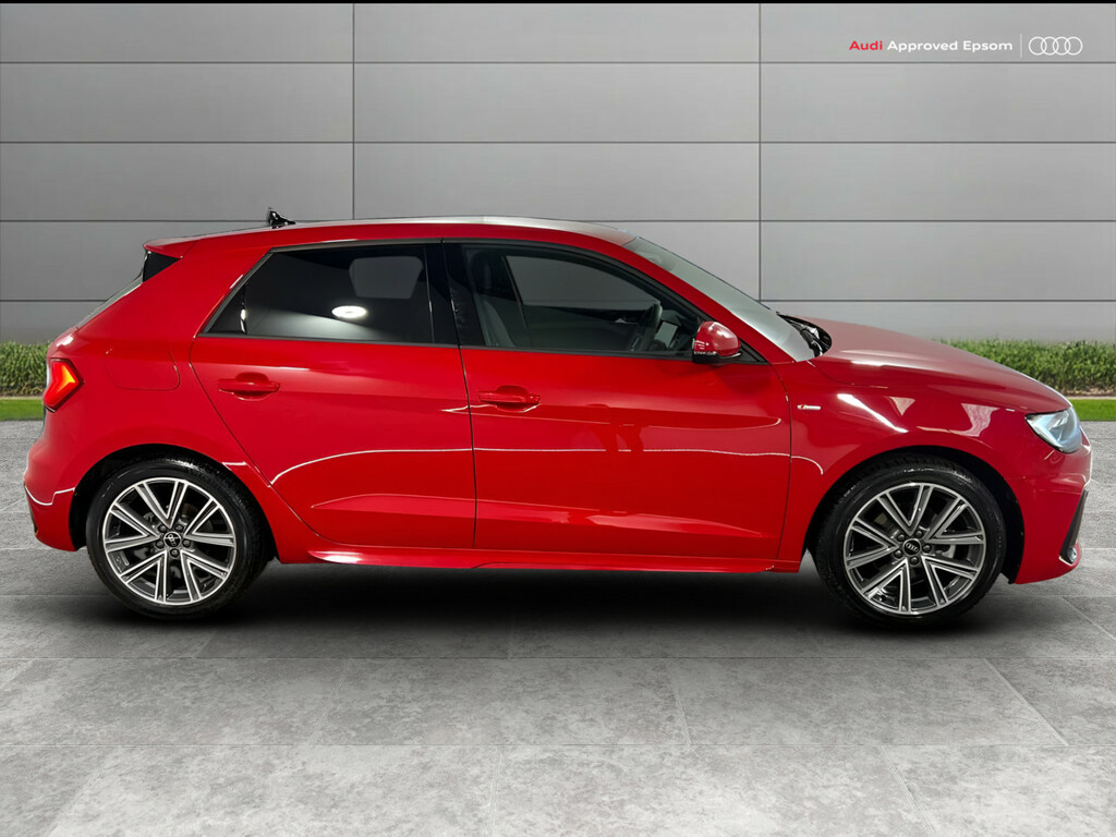 Audi A1 30 Tfsi S Line S Tronic KT25YKL Red #4