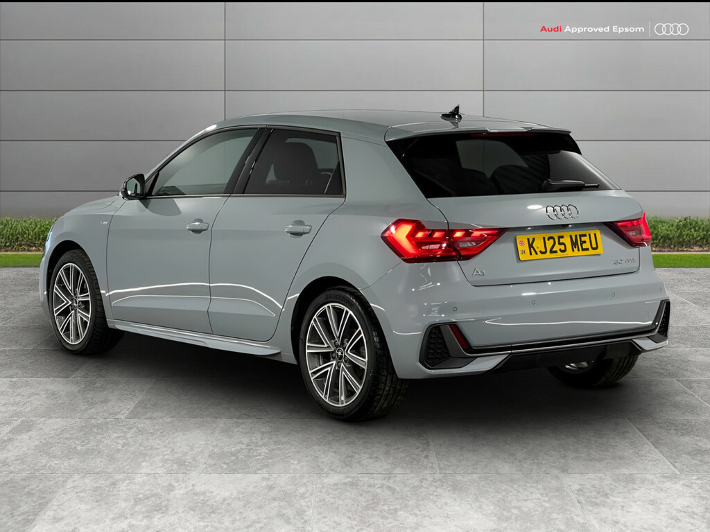 Audi A1 30 Tfsi S Line S Tronic KJ25MEU Grey #3
