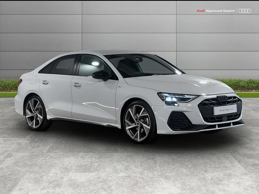 Audi A3 1.5 Tfsi 150 Black Edition S Tronic White