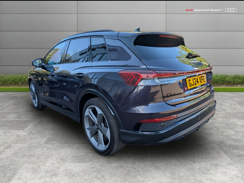 Audi Q4 E Tron 150Kw 40 82Kwh Black Edition GJ24XFE Purple #3