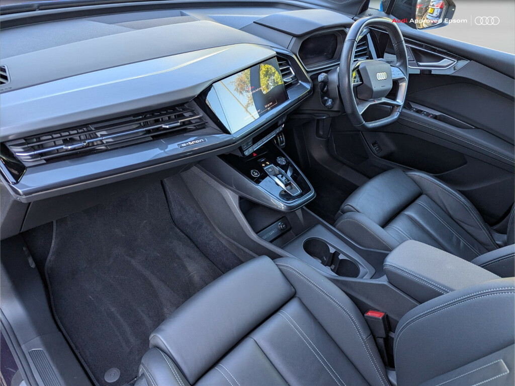 Audi Q4 E Tron 150Kw 40 82Kwh Black Edition GJ24XFE Purple #6
