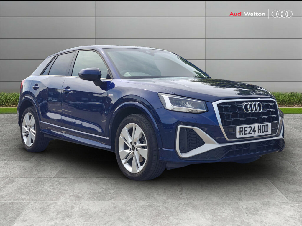 Audi Q2 S Line 35 Tfsi 150 Ps 6-Speed Blue