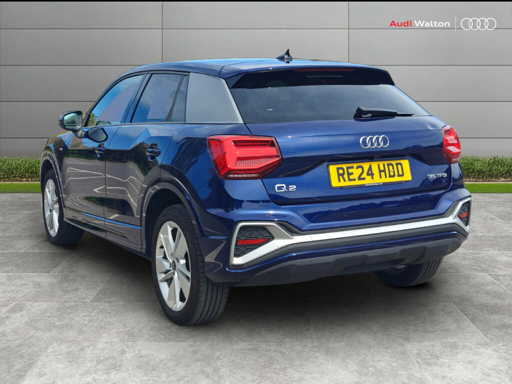 Audi Q2 S Line 35 Tfsi 150 Ps 6-Speed RE24HDD Blue #3