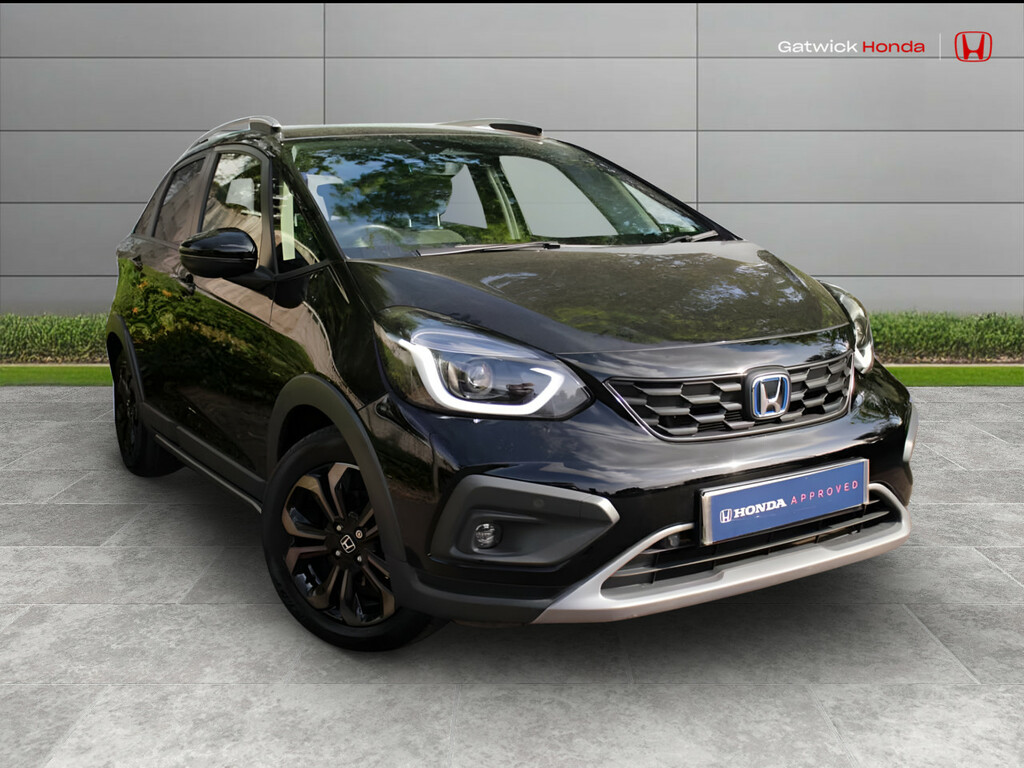 Honda Jazz 1.5 I-mmd Hybrid Crosstar Advance Ecvt Black