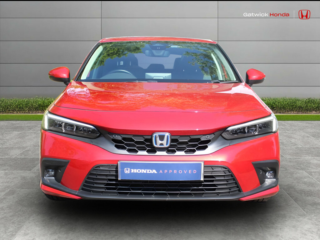 Honda Civic 2.0 Ehev Advance Cvt GY23OBN Red #6
