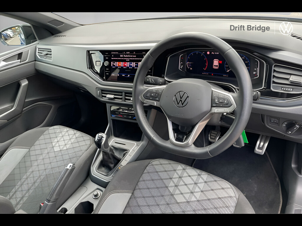 Volkswagen Polo 1.0 Tsi R-line LF73SCK Blue #6