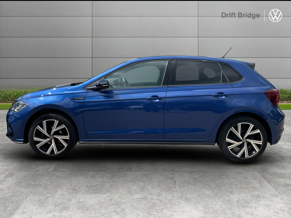 Volkswagen Polo 1.0 Tsi R-line LF73SCK Blue #4