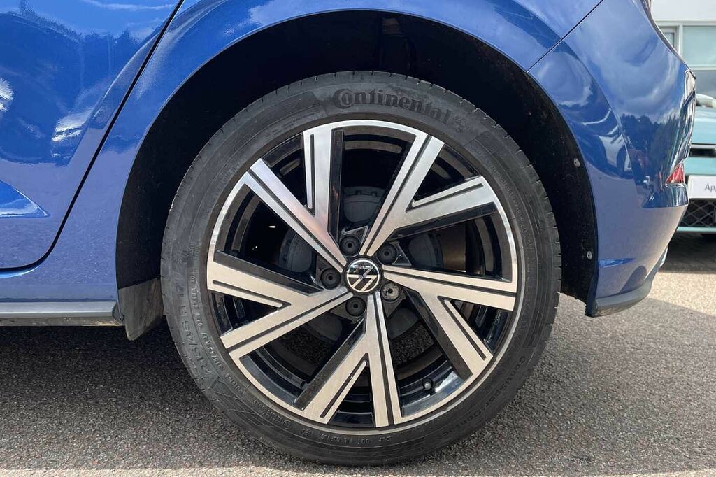 Volkswagen Polo 1.0 Tsi R-line LF73SCK Blue #5
