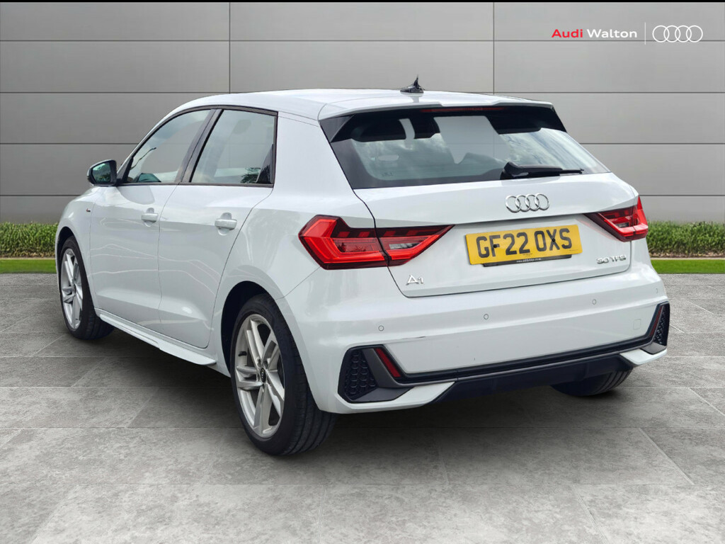 Audi A1 S Line 30 Tfsi 110 Ps S Tronic GF22OXS White #3