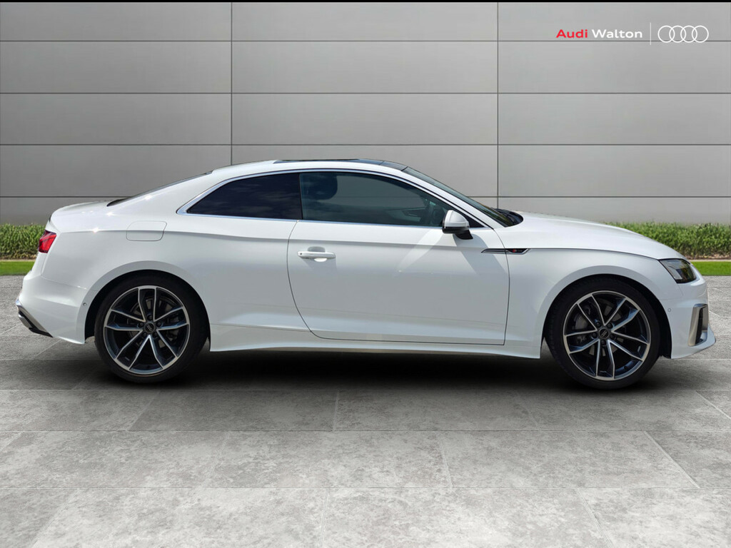 Audi A5 Coup- S Line 40 Tfsi 204 Ps S Tronic White #4