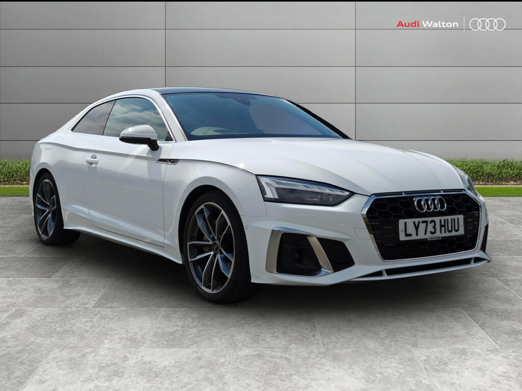 Audi A5 Coup- S Line 40 Tfsi 204 Ps S Tronic White