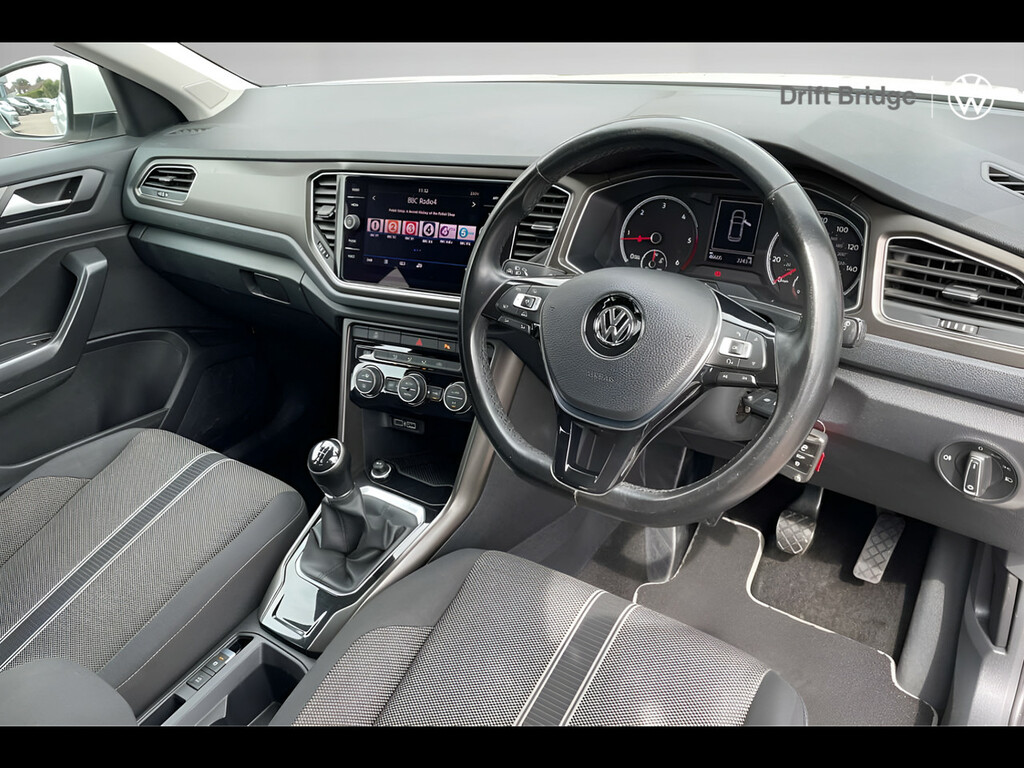 Volkswagen T-Roc 1.6 Tdi Se LG68VBJ White #6