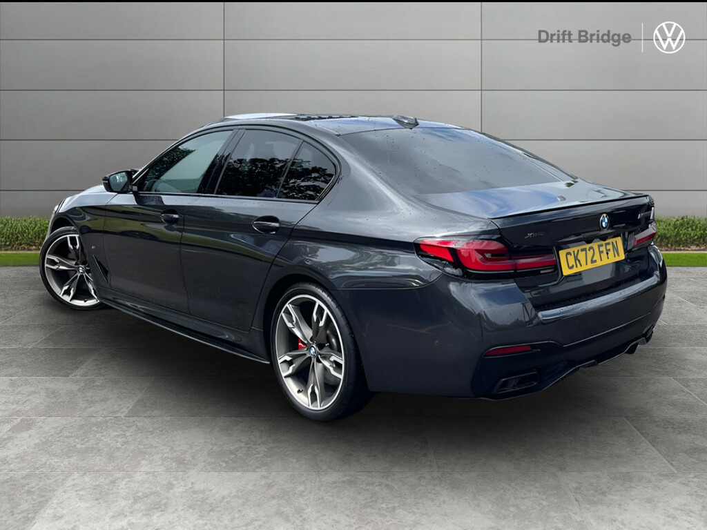 BMW 5 Series M550i Xdrive Grey #3