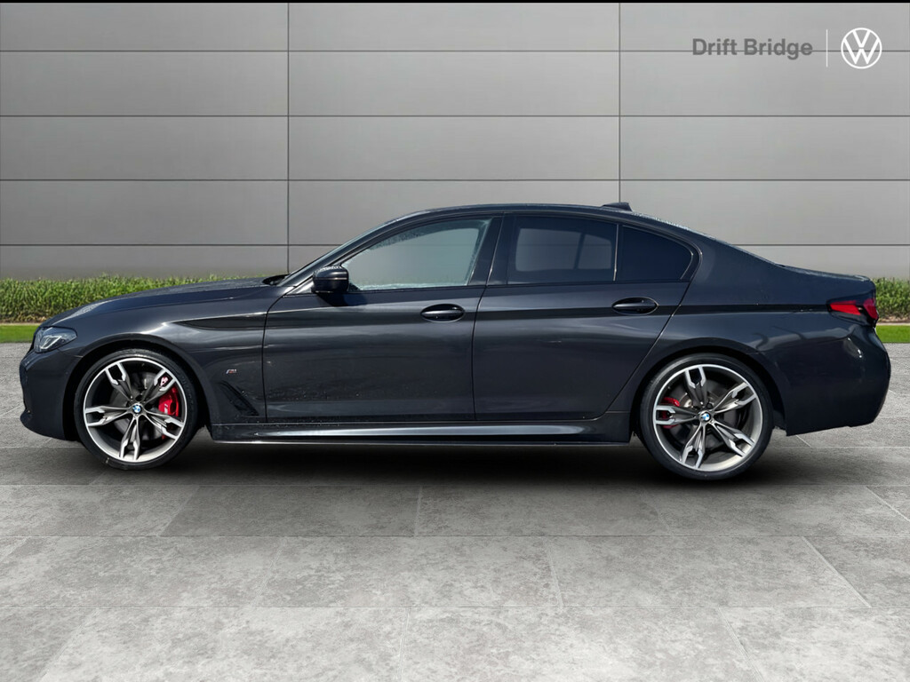 BMW 5 Series M550i Xdrive Grey #4