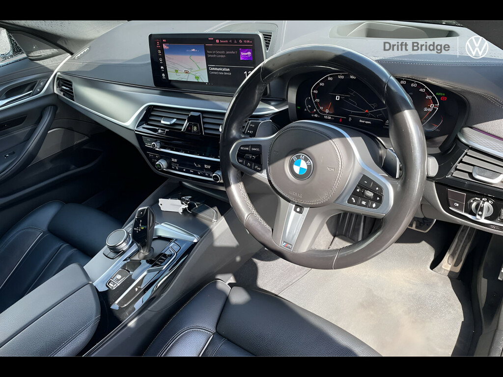 BMW 5 Series M550i Xdrive Grey #6