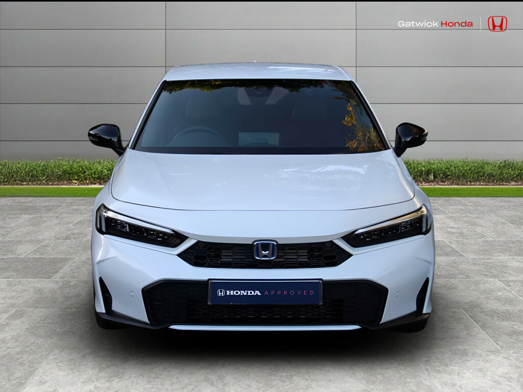 Honda Civic 2.0 Ehev Sport Cvt GU75VZC White #6