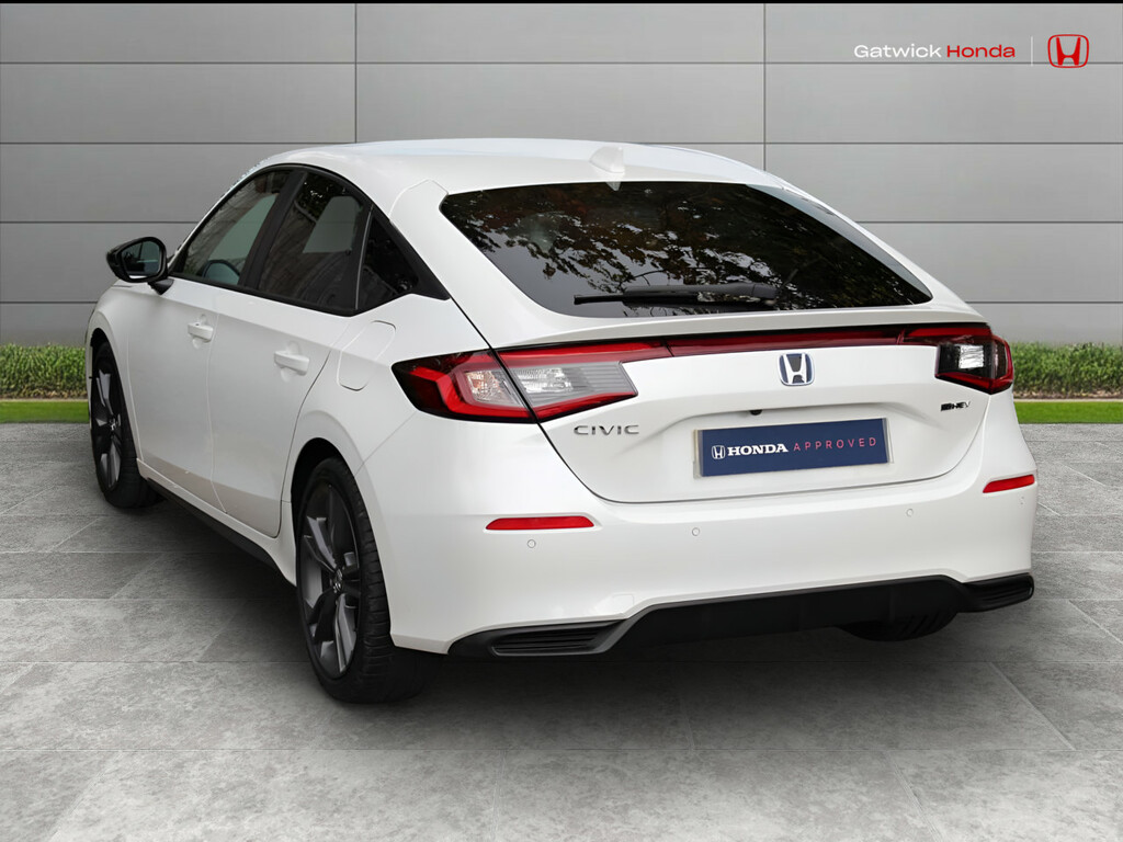 Honda Civic 2.0 Ehev Sport Cvt GU75VZC White #3