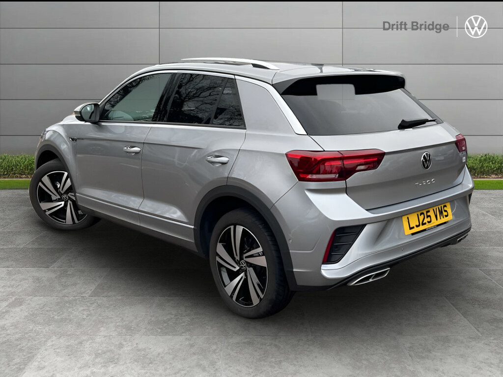 Volkswagen T-Roc 1.5 Tsi R-line Dsg LJ25VMS Silver #3