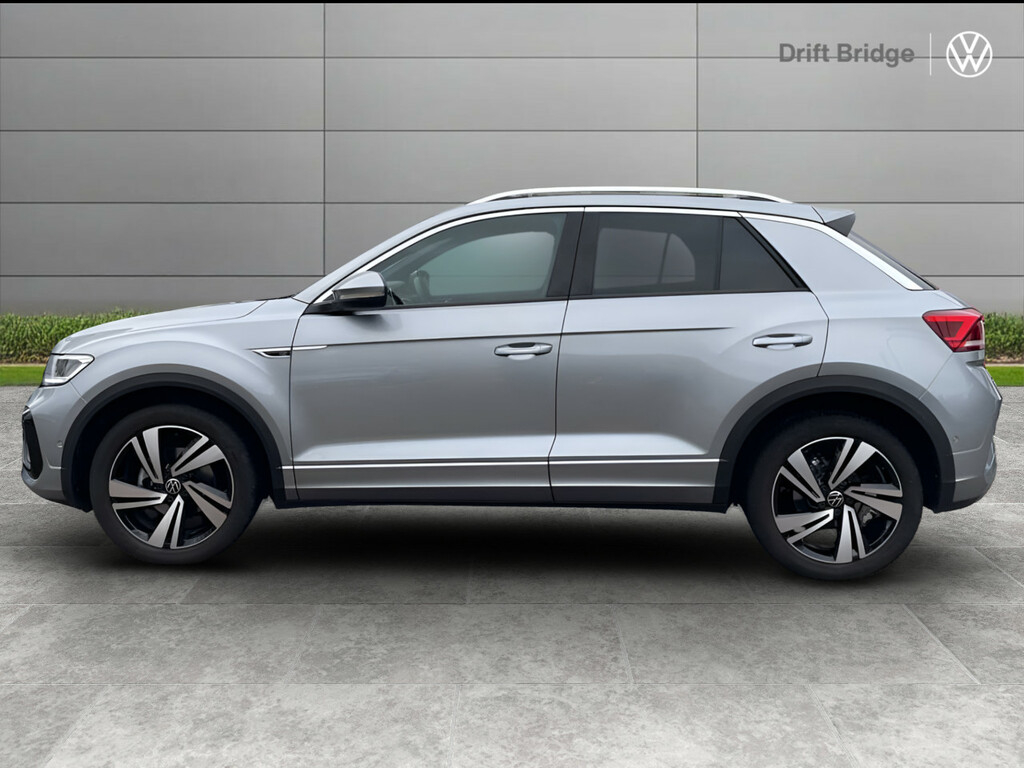 Volkswagen T-Roc 1.5 Tsi R-line Dsg LJ25VMS Silver #4