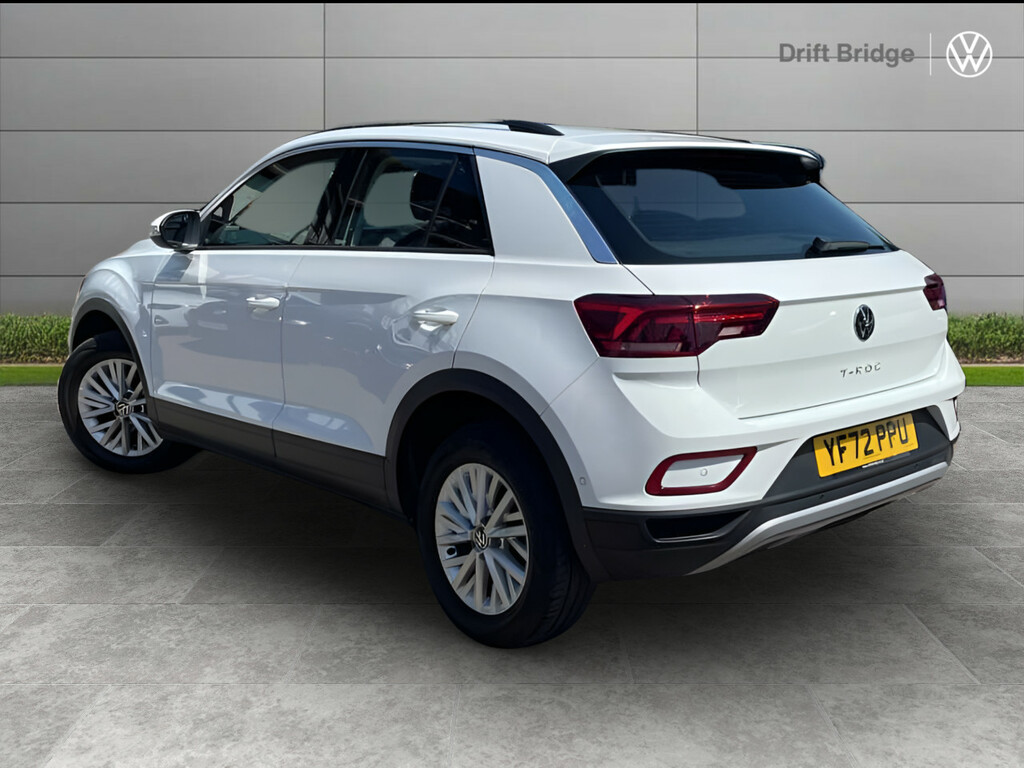 Volkswagen T-Roc 1.5 Tsi Life Dsg YF72PPU White #3