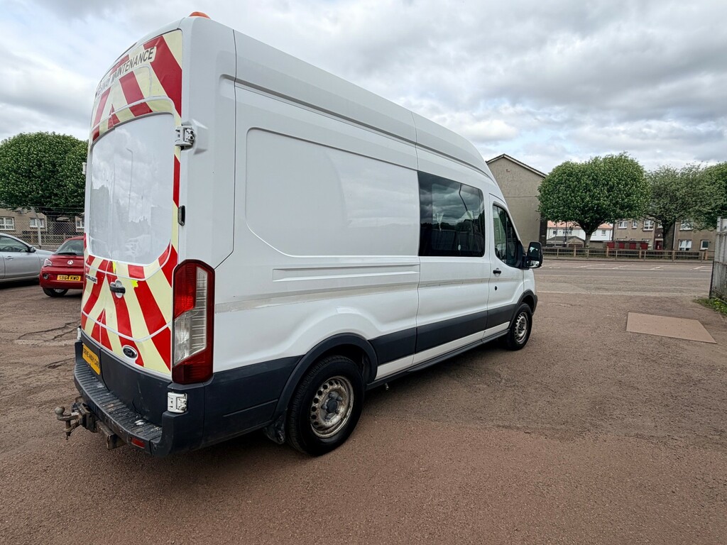 Ford Transit Custom 2.2 Tdci 350 YH65ETE White #5