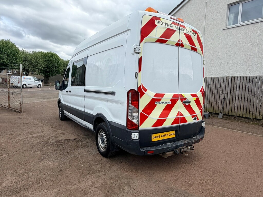 Ford Transit Custom 2.2 Tdci 350 YH65ETE White #6
