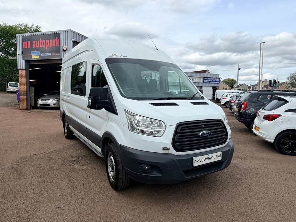 Ford Transit Custom 2.2 Tdci 350 YH65ETE White #2
