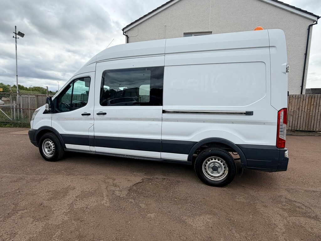 Ford Transit Custom 2.2 Tdci 350 YH65ETE White #4