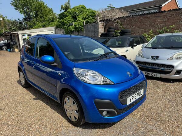 Peugeot 107 1.0 12V Active Euro 5 Blue