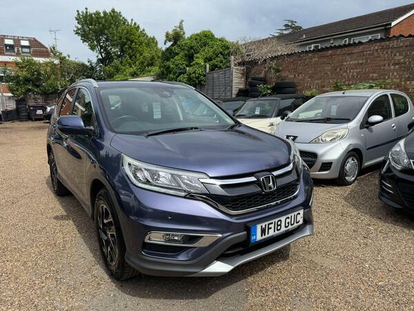 Honda Cr-V 2.0 I-vtec Se Plus Navi 4Wd Euro 6 Ss WF18GUC Blue #2