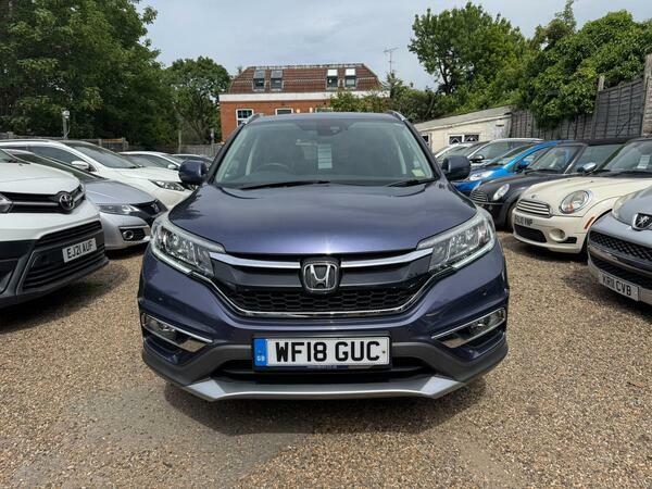 Honda Cr-V 2.0 I-vtec Se Plus Navi 4Wd Euro 6 Ss WF18GUC Blue #3