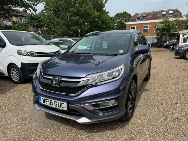 Honda Cr-V 2.0 I-vtec Se Plus Navi 4Wd Euro 6 Ss WF18GUC Blue #5