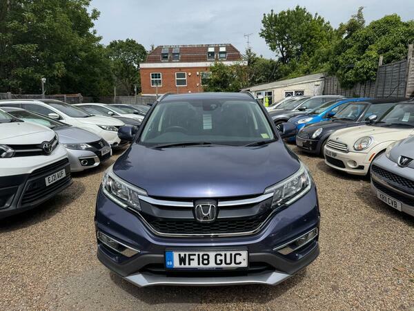 Honda Cr-V 2.0 I-vtec Se Plus Navi 4Wd Euro 6 Ss WF18GUC Blue #4