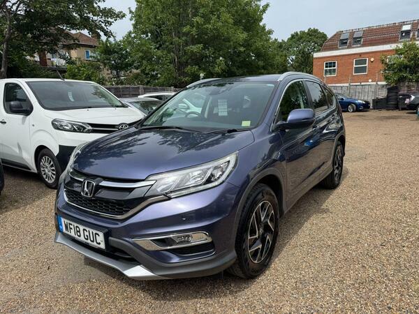 Honda Cr-V 2.0 I-vtec Se Plus Navi 4Wd Euro 6 Ss WF18GUC Blue #6