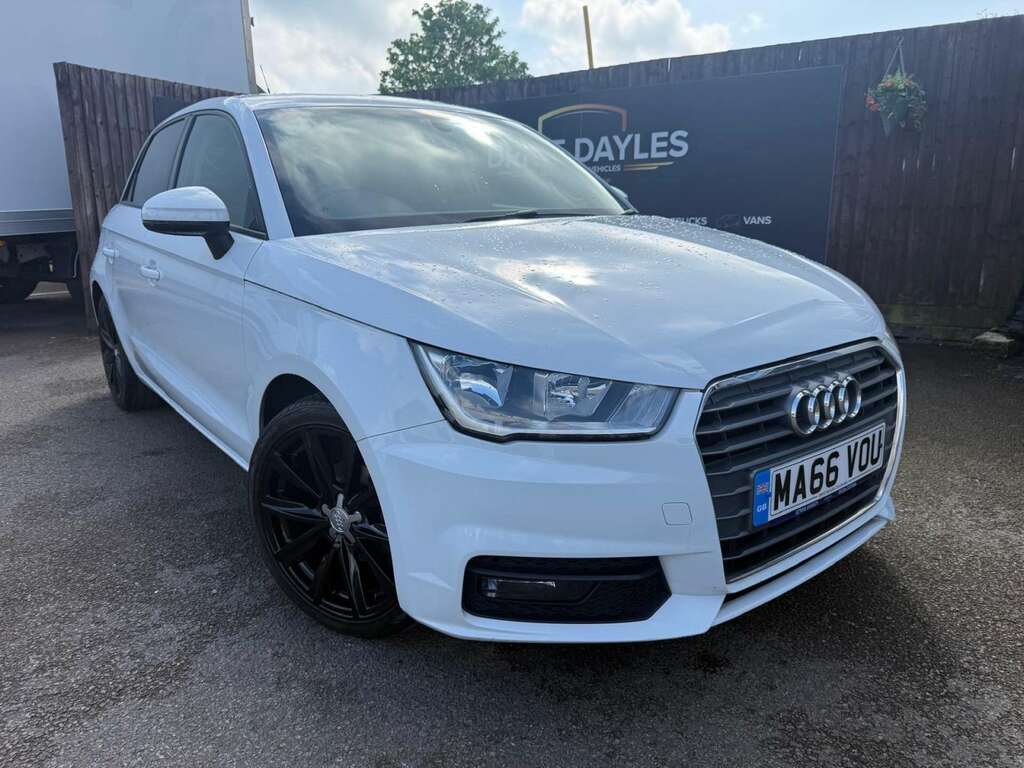 Audi A1 1.0 A1 Sportback Tfsi Sport MA66VOU White #5