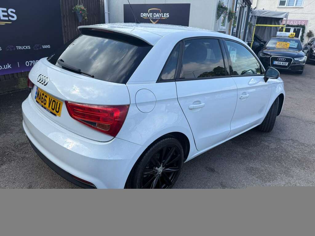 Audi A1 1.0 A1 Sportback Tfsi Sport MA66VOU White #3