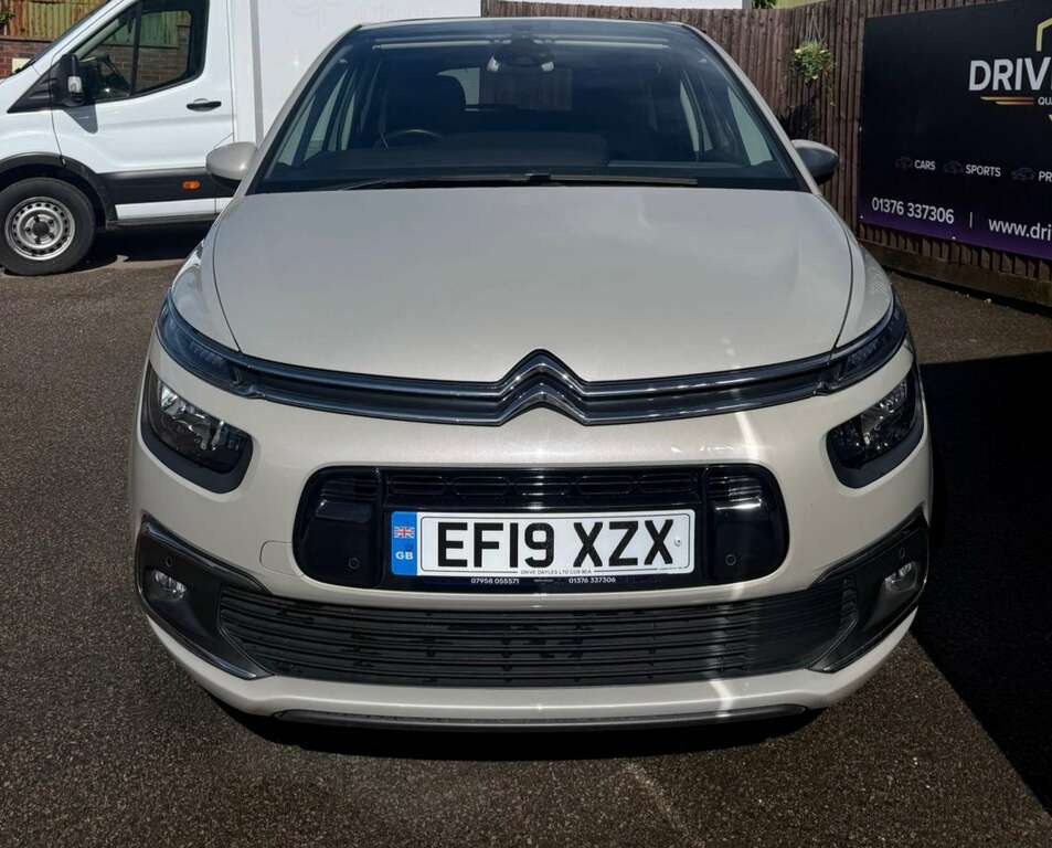 Citroen C4 SpaceTourer 2.0 C4 Spacetourer Flair Blue Hdi Ss Beige #4