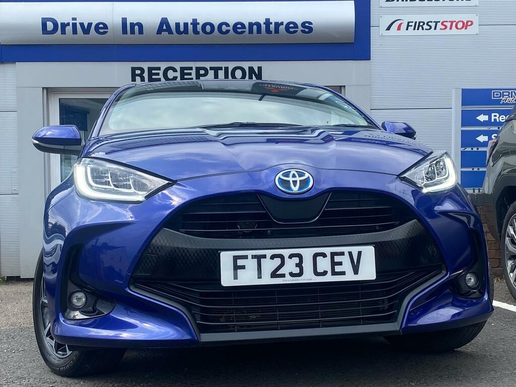Toyota Yaris 1.5 Vvt-h Design E-cvt Euro 6 Ss FT23CEV Blue #3