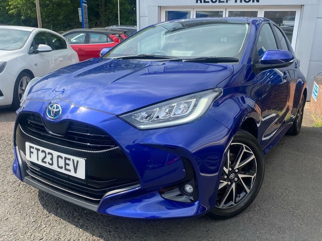 Toyota Yaris 1.5 Vvt-h Design E-cvt Euro 6 Ss FT23CEV Blue #2